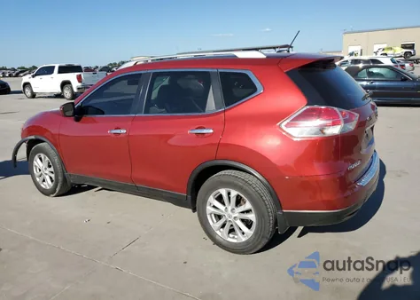 2016 Nissan Rogue Sv из США, поврежденный, VIN KNMAT2MT7GP608076
